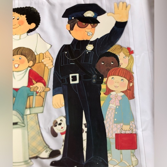 Vtg 1980s Die-cut Careers Characters Set - Picture 4 of 16